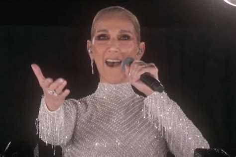 celine dion olympics 2022.